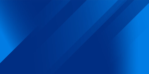 Obraz premium Modern abstract blue background with glowing geometric lines.