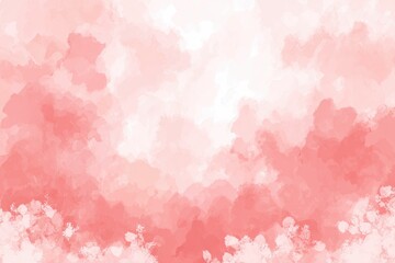 Delicate blush-toned abstract background with soft watercolor washes