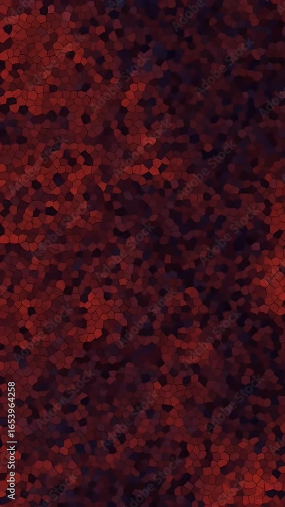 Poster dark red abstract mosaic pattern background video