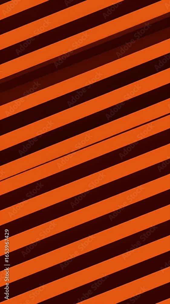 Poster diagonal orange and dark striped abstract pattern background