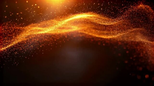Floating spice particles with swirling heat aura and glowing pulse