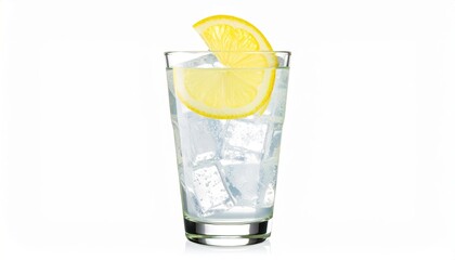 Refreshing Lemon Drink Realistic