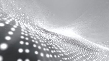 Abstract futuristic digital technology background with glowing network connections, virtual data exchange, cloud computing infrastructure and modern cyberspace communication concept