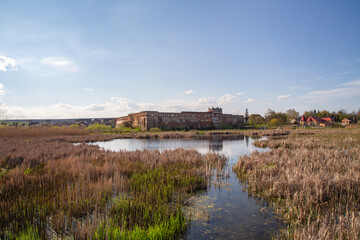 Stare Selo Castle Ruins on a Sunny Day