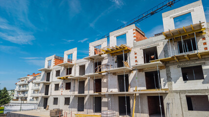 Osiedle budowa stan surowy otwarty © Marcin