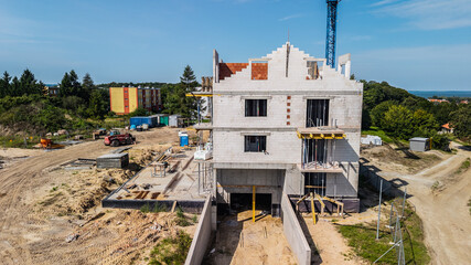 Osiedle budowa stan surowy otwarty © Marcin