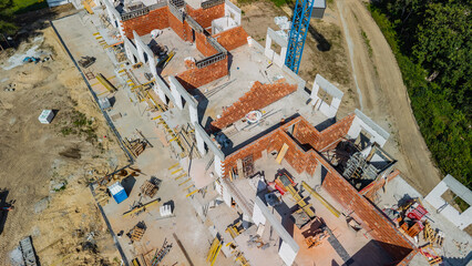 Osiedle budowa stan surowy otwarty © Marcin