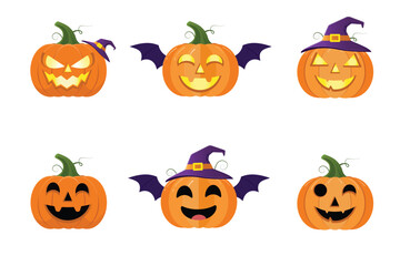 Halloween party invitation banner with a spooky landscape background. Vector graphic featuring a haunted house, graveyard, pumpkins, and bats for the October 31st celebration