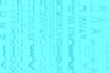 Blue VHS glitch background, distortion effect