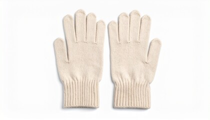 Obraz premium gloves on the white background 