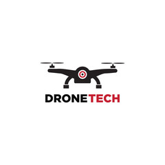 Drone Tech Logo Vector Symbols