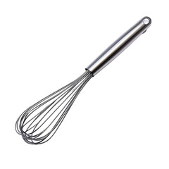 Stainless Steel Whisk: A Kitchen Essential for Baking and Cooking on transparent background