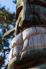 head of the Korean totem pole called Jangseung
