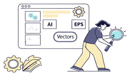 business woman with a laptop