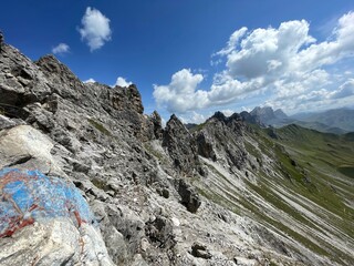 Wanderung Lünersee Rätikon Schweiz Österreich
