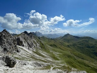 Wanderung Lünersee Rätikon Schweiz Österreich