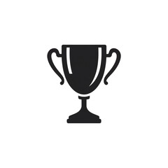 Award Winning Trophy Icon Achievement, Victory, Success, Prize, Champion