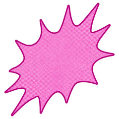 speech bubble or speech balloon