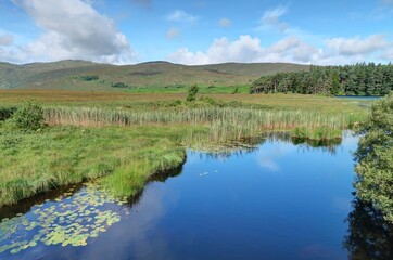 Fototapeta premium parc national de Glenveagh en Irlande: entre lacs et montagnes