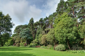 château et jardins du parc national de Glenveagh