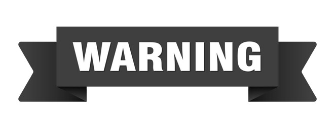 warning ribbon isolated on transparent background. warning ribbon