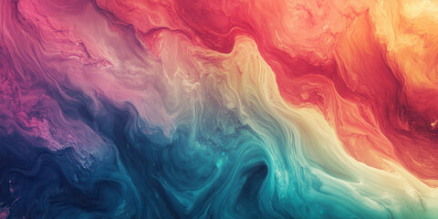 Stunning Abstract Painting with Vibrant Colors