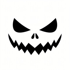 black and white halloween