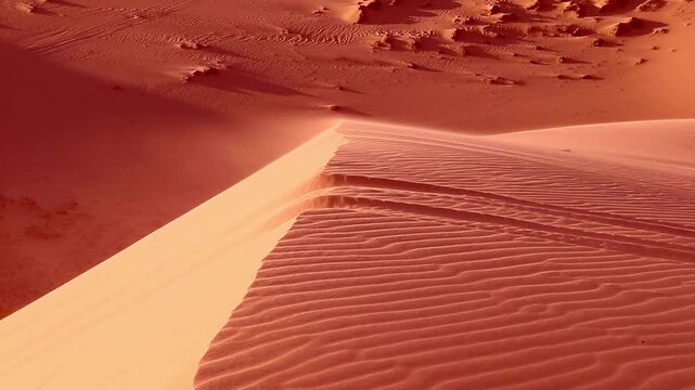 travel destination sahara desert libya africa view landscape sun trip holiday 4k HD