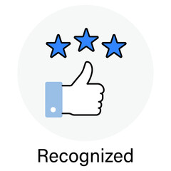 Recognized Icon, Globally Recognized Standards, Industry-Recognized Best Practices, Internationally...