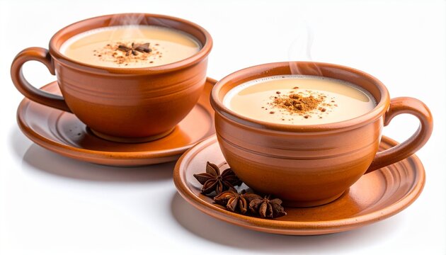 Refreshing Indian Masala Tea Drink