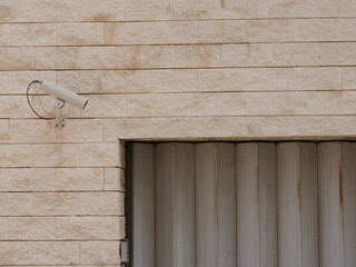 Camera is a cylindrical or bullet camera that is often used outdoors to deter crime or to secure...