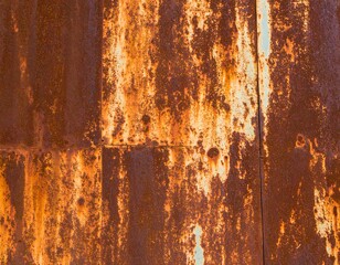 Rusted metal panels (2)