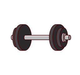 ダンベルのイラスト / ベクター