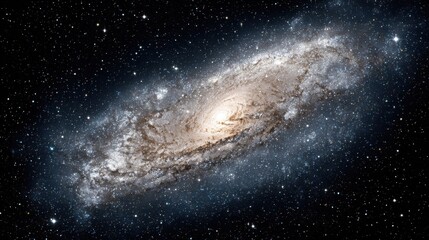 Fototapeta premium Spiral Galaxy and Stars