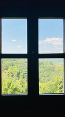 Fototapeta premium window in the sky