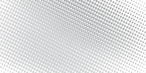 Grunge halftone gradient background. Faded grit noise texture. White and gray sand wallpaper. Retro pixelated backdrop. Anime or manga style comic overlay. Vector graphic design textured template