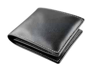 lack Leather Wallet