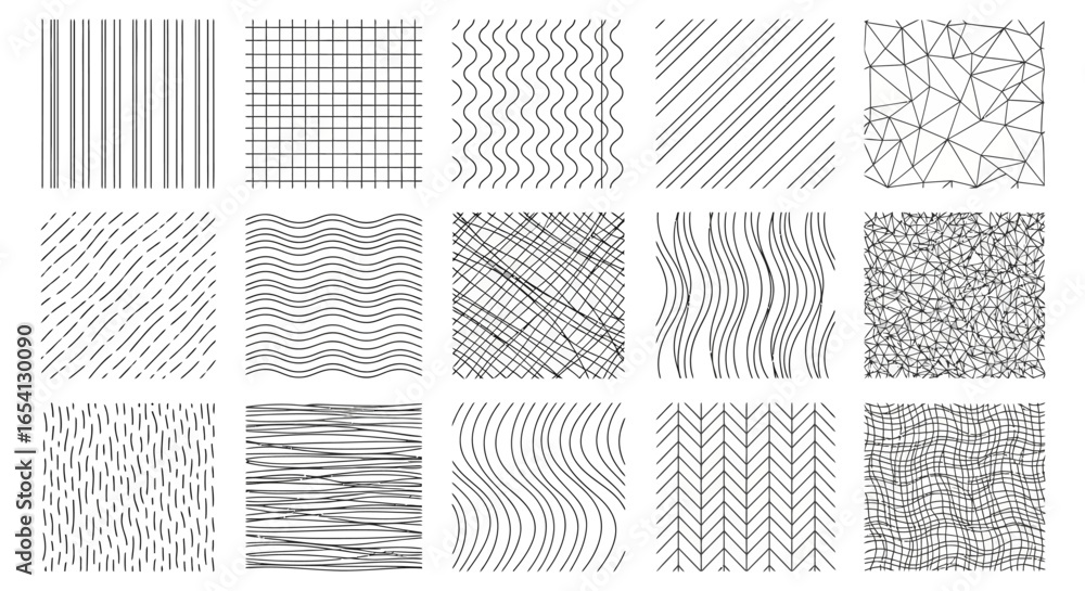 Aufkleber seamless vector textures abstract patterns for graphic design and backgrounds