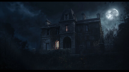 Mysterious Western-Style Manor Turned into a Nightmare Survival Horror / Terrifying Paranormal Encounter in a Forgotten Underground Tunnel