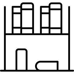 Bookshelf Icon