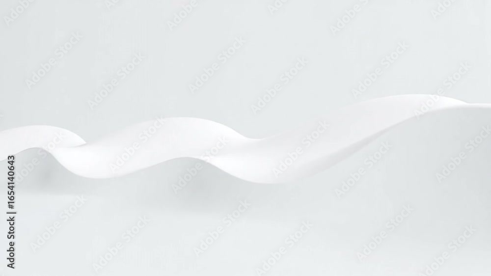 Aufkleber white abstract waves background animation for presentations and creative design projects use case