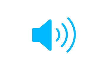 水色の音量アイコン