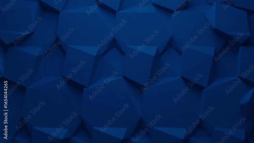 Poster abstract blue geometric background texture design wallpaper pattern for presentation and art 3d