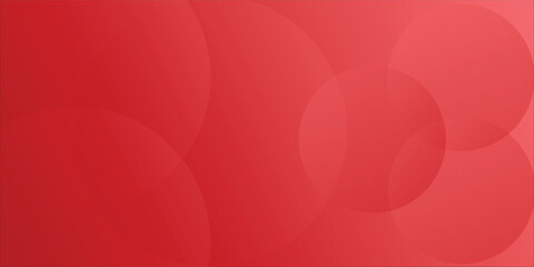 Abstract Background Featuring Soft Red Gradient and Overlapping Circular Shapes
