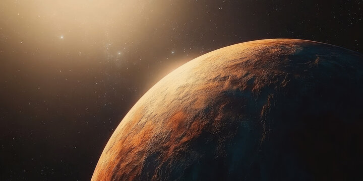 Mars Sunrise: A breathtaking view of the red planet