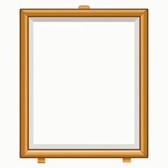 Obraz premium wooden photo frame
