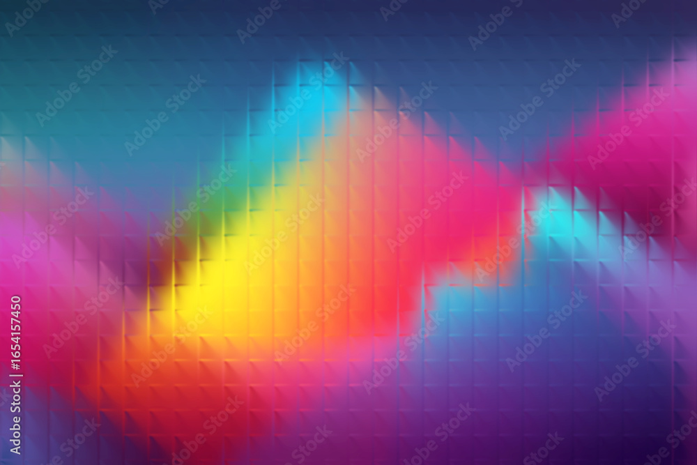 Poster neon gradient glass abstract background. modern abstract background with neon gradient colors and gl