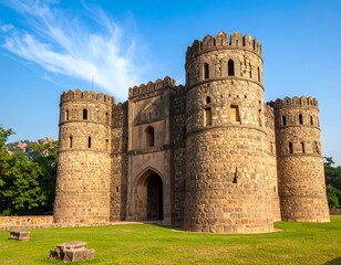 Ancient stone gateway