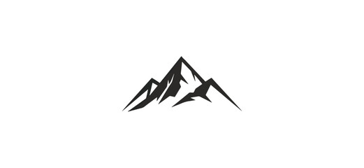 Fototapeta premium Hand drawn mountain graphic