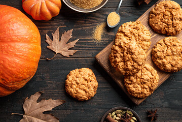 Homemade Pumpkin Spice Cookies